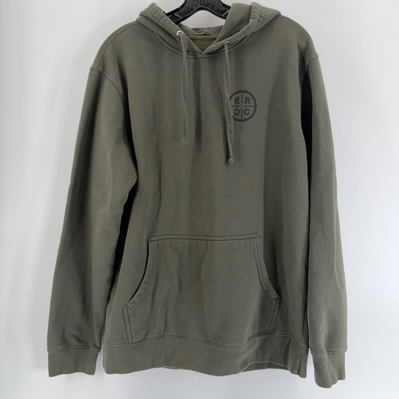 Black Rifle Coffee Co Green Crosshair Hoodie Size Lg