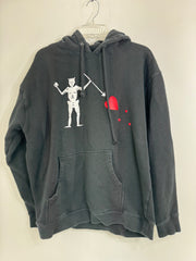 Black Rifle Coffee Company Pullover Hoodie Blackbeards Delight Skeleton Size Lg