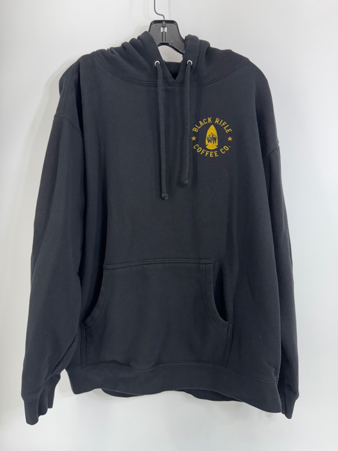 Black Rifle Coffee Co. Black Tactisquatch Pullover Hoodie Size Lg