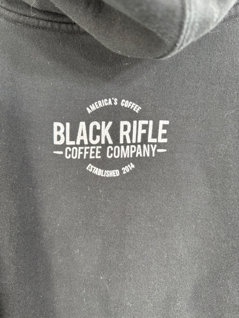 Black Rifle Coffee Company Pullover Hoodie Blackbeards Delight Skeleton Size Lg