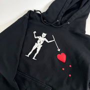 Black Rifle Coffee Blackbeard Skelton Hoodie Size Lg
