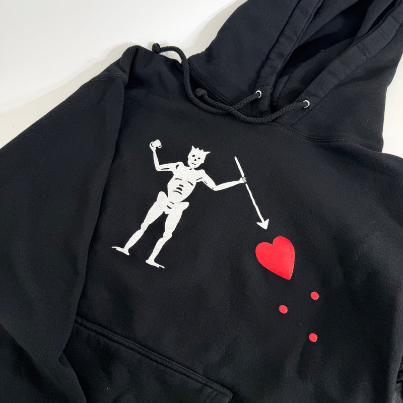 Black Rifle Coffee Blackbeard Skelton Hoodie Size Lg
