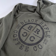 Black Rifle Coffee Co Green Crosshair Hoodie Size Lg