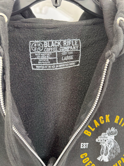 Black Rifle Coffee Company Tacticock Pullover Hoodie Size Lg