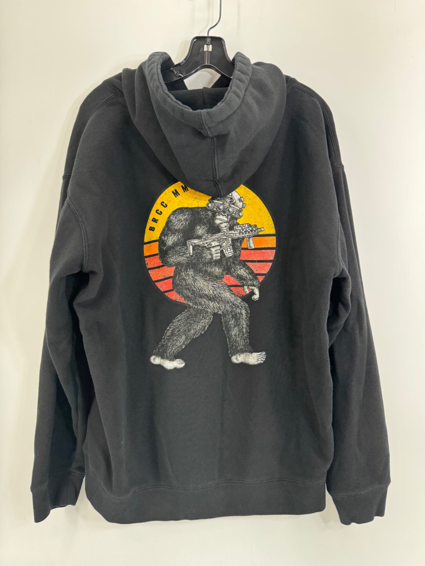 Black Rifle Coffee Co. Black Tactisquatch Pullover Hoodie Size Lg