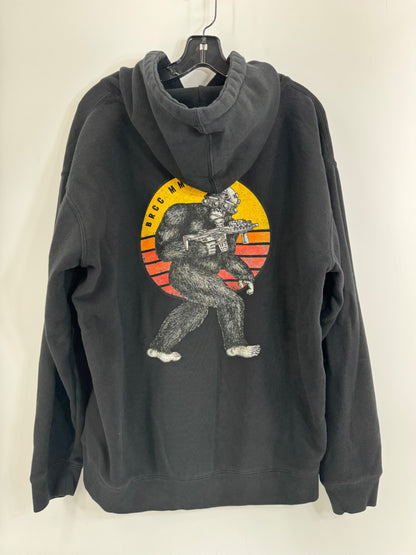 Black Rifle Coffee Co. Black Tactisquatch Pullover Hoodie Size Lg