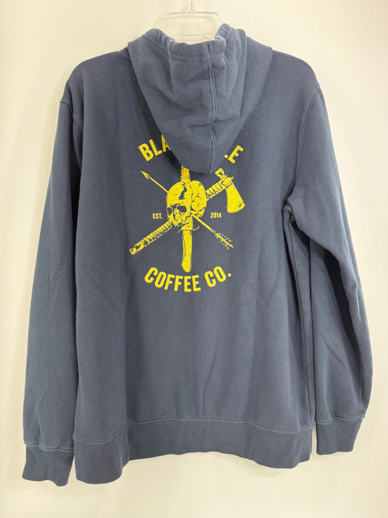Black Rifle Coffee Company Navy/Yellow Hoodie Size Lg