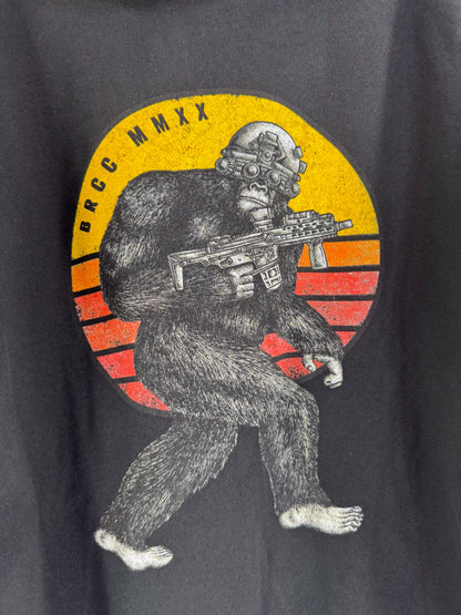 Black Rifle Coffee Co. Black Tactisquatch Pullover Hoodie Size Lg