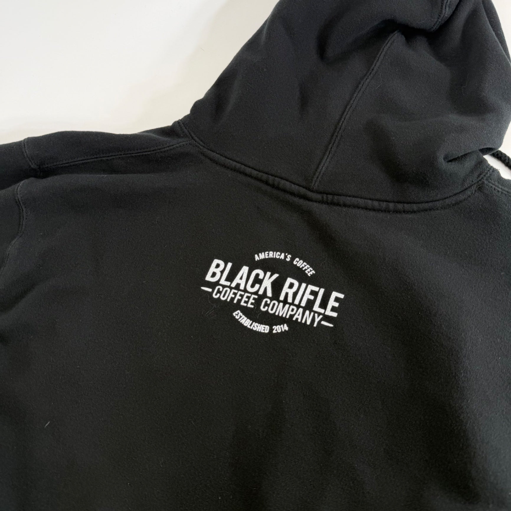 Black Rifle Coffee Blackbeard Skelton Hoodie Size Lg