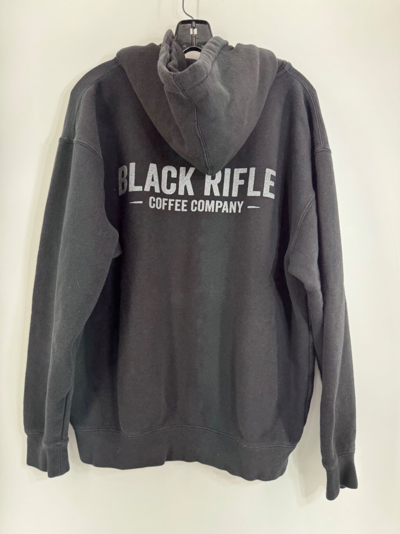 Black Rifle Coffee Company Classic Zip Up Hoodie Size Lg