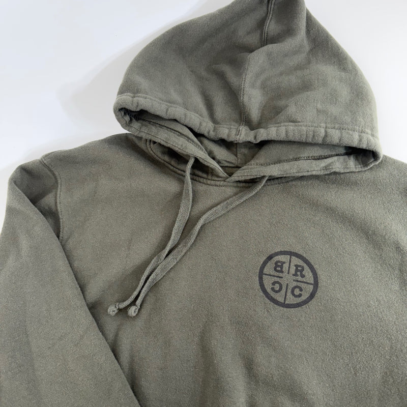 Black Rifle Coffee Co Green Crosshair Hoodie Size Lg