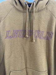 Leupold Wordmark Hoodie  Buckskin w/ Embroidered Logo Size LG