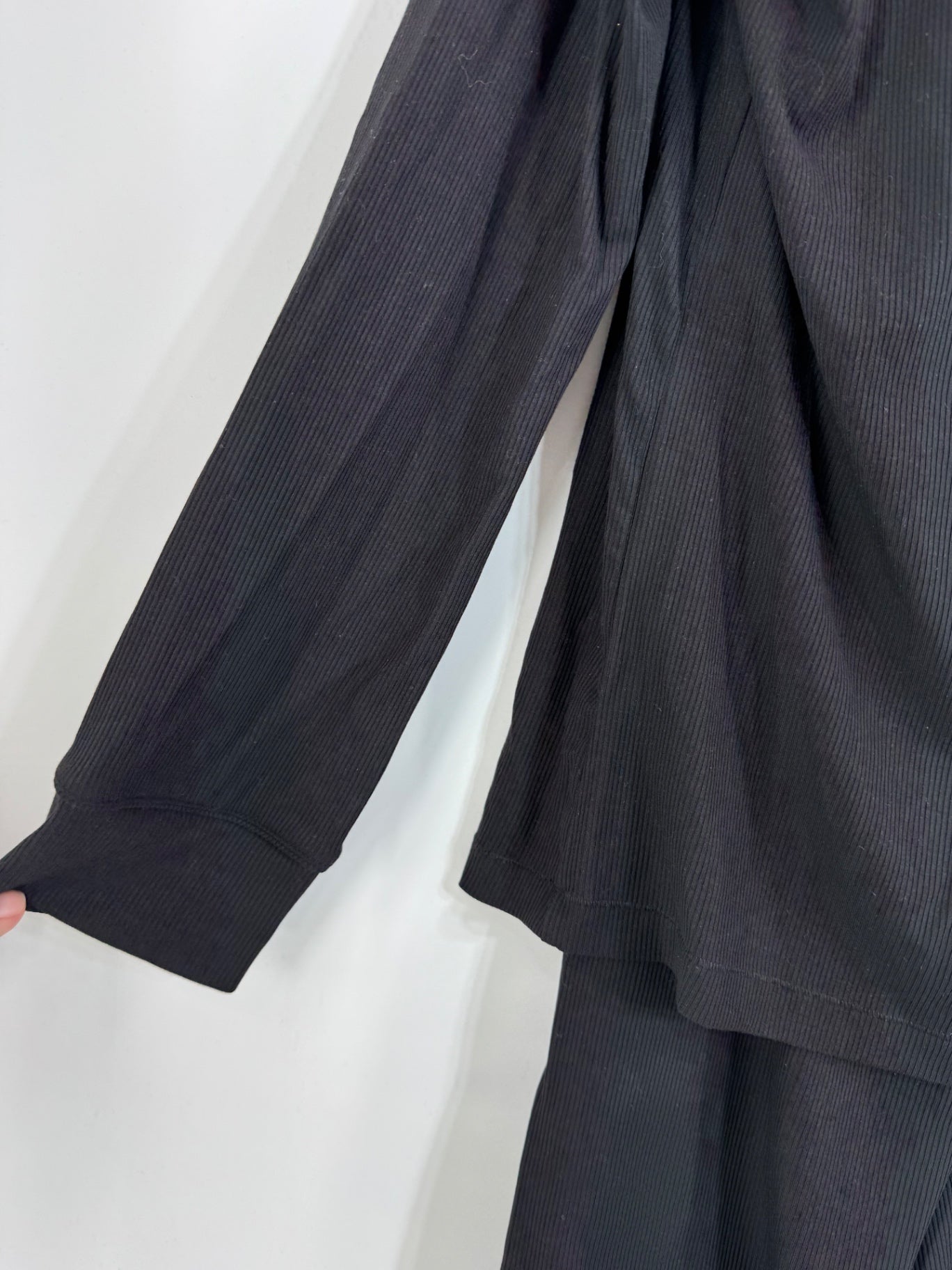 SKIMS Black Pajama Set