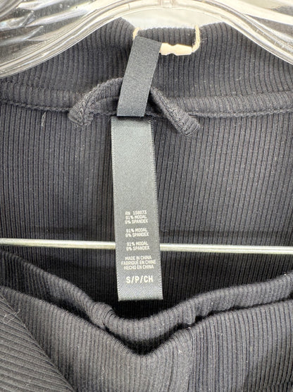 SKIMS Black Pajama Set