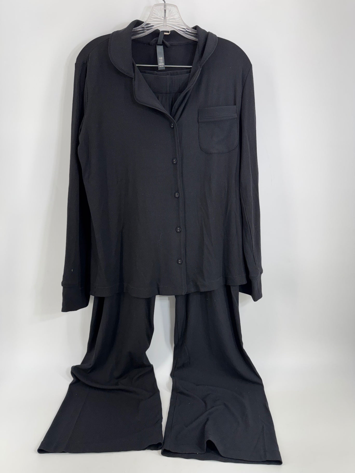 SKIMS Black Pajama Set
