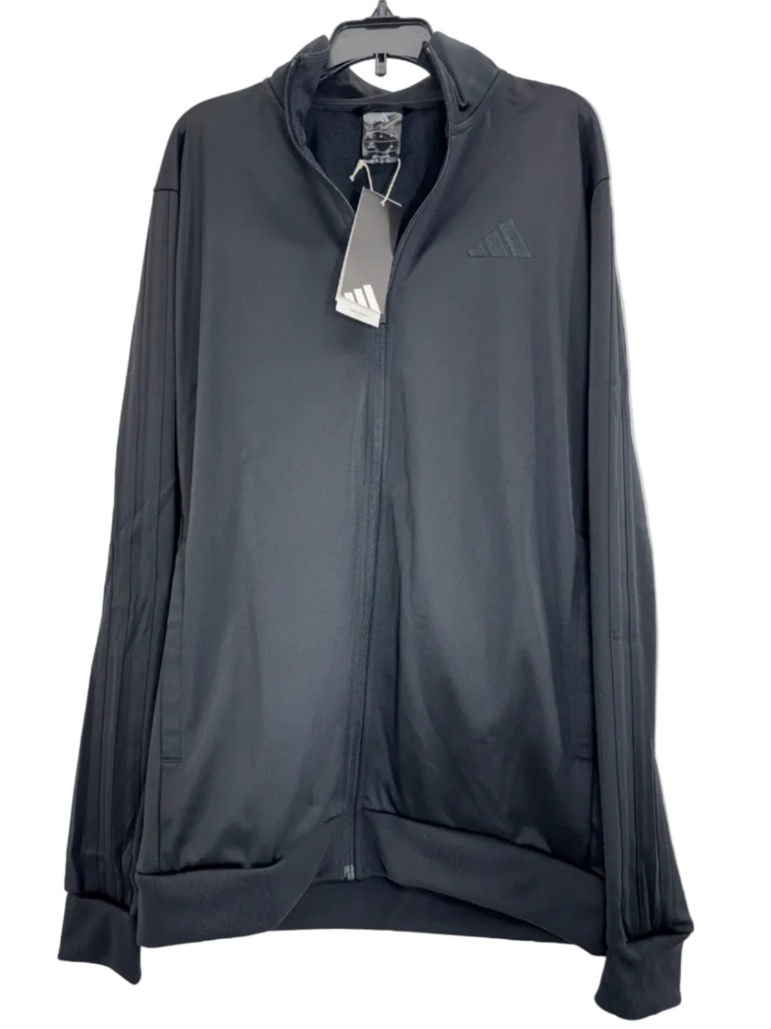 Adidas Essentials Warm-Up 3-Stripes Track Jacket NWT Sz Small/Tall