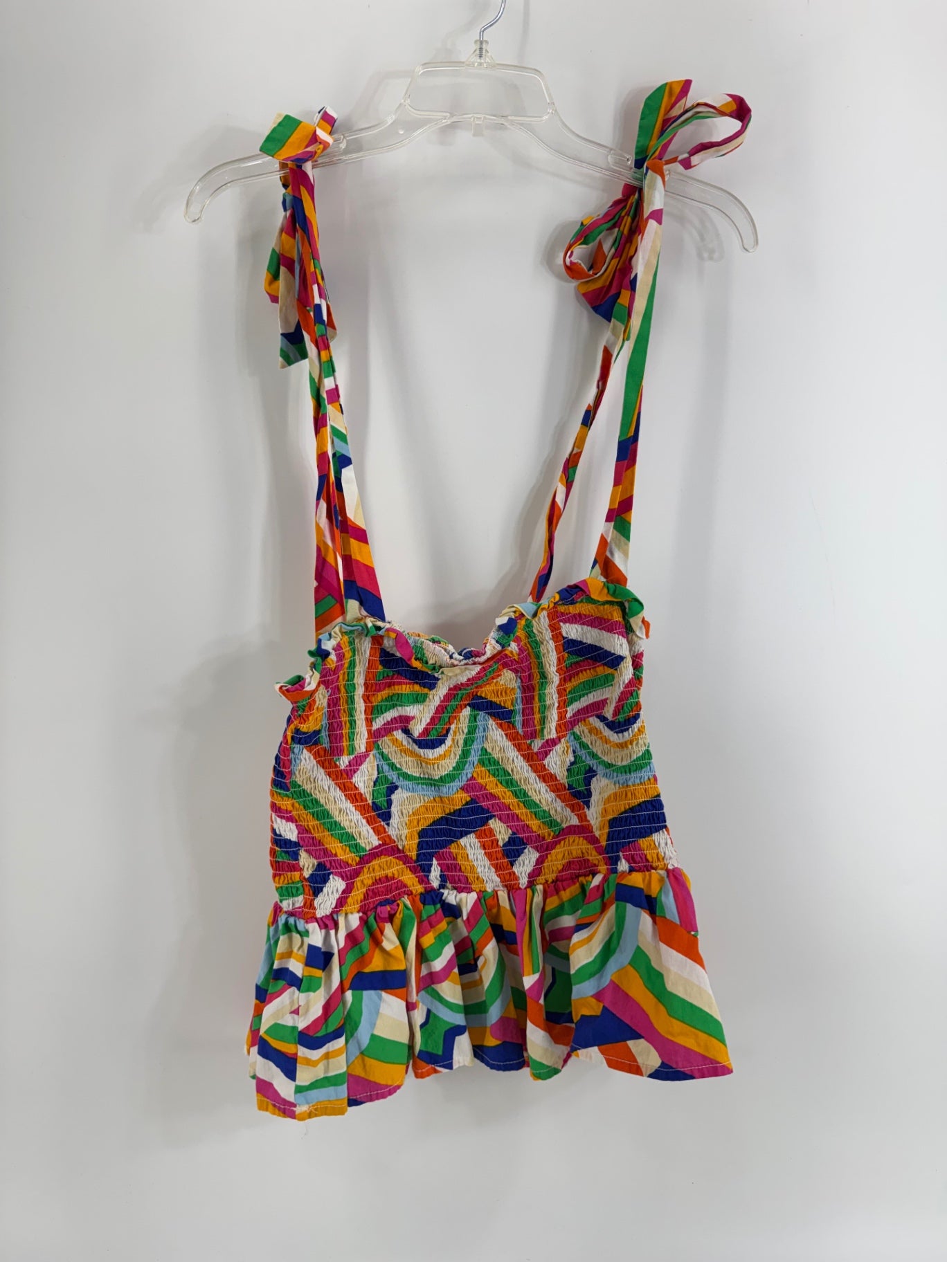 Flying Tomato Shoulder Tie Strap Top