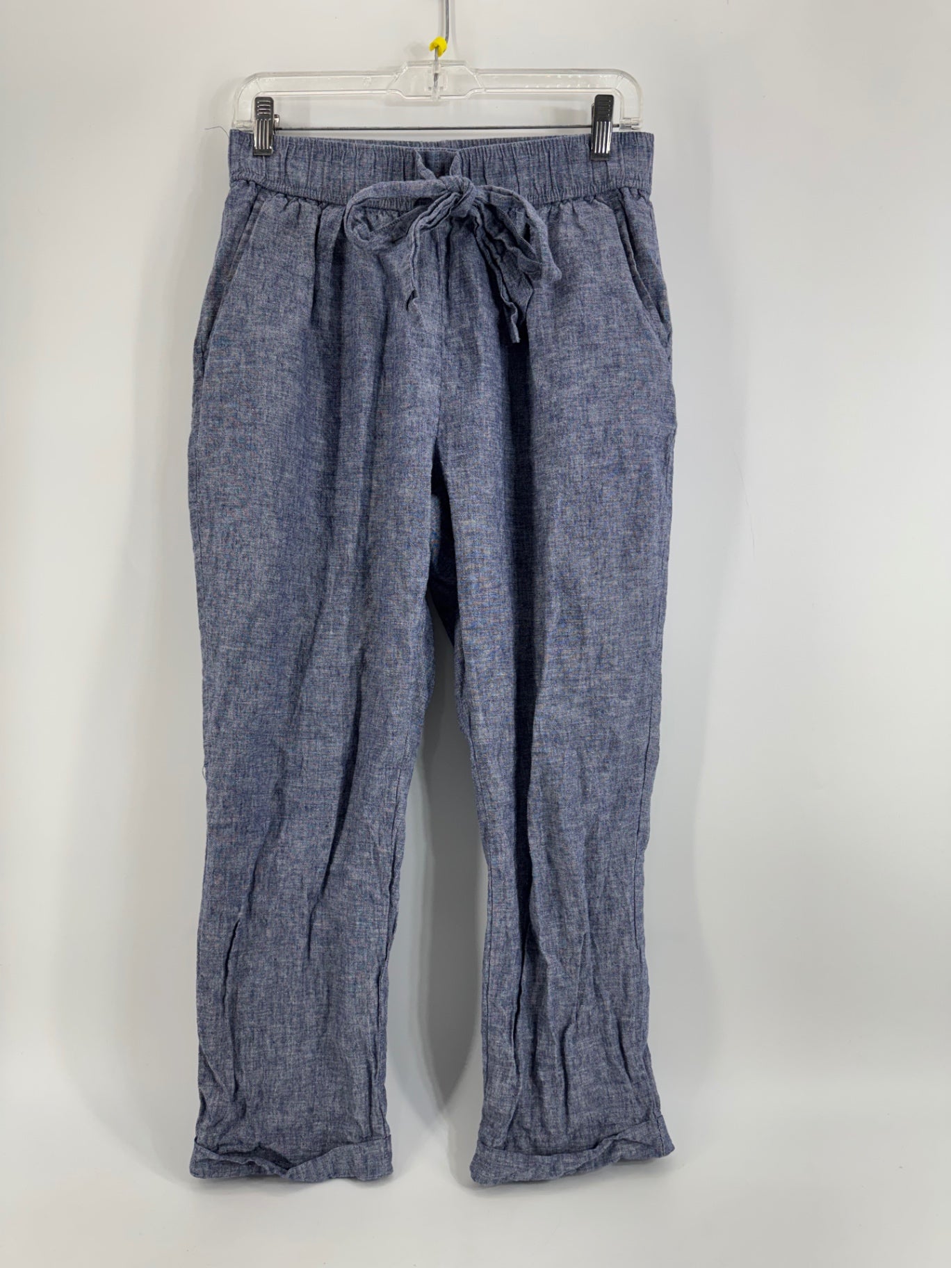 Zara Blue Cotton Pants