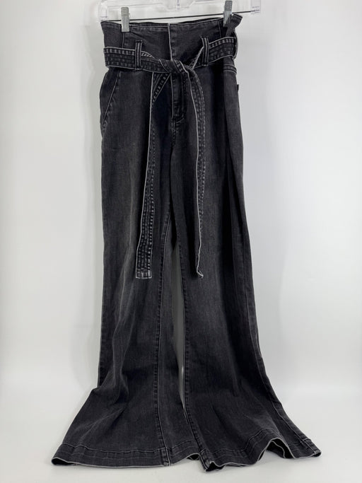 Altere’d State Black Wash Pants w/ Belt