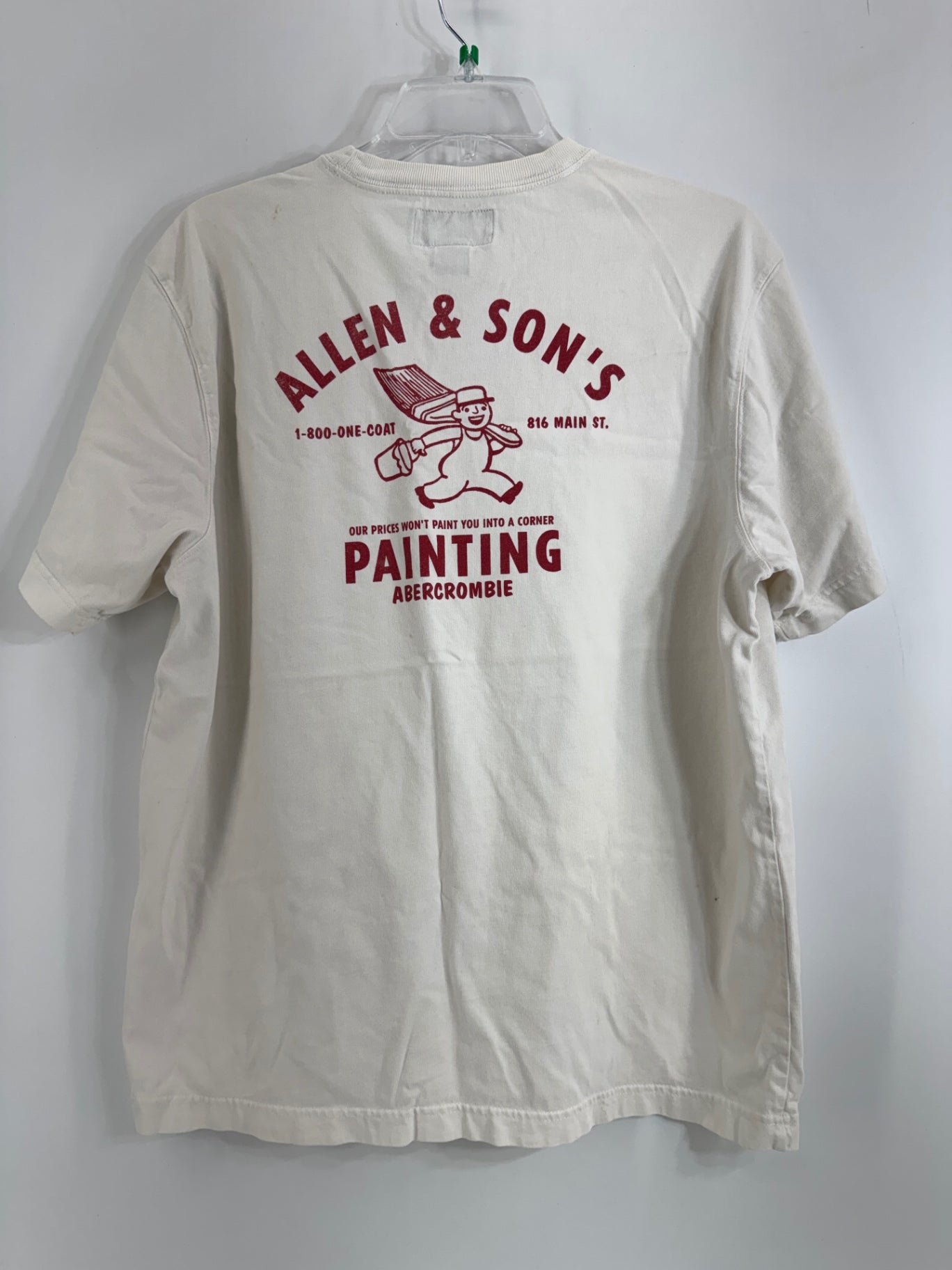 Abercrombie & Fitch Allen Sons Painting Tshirt