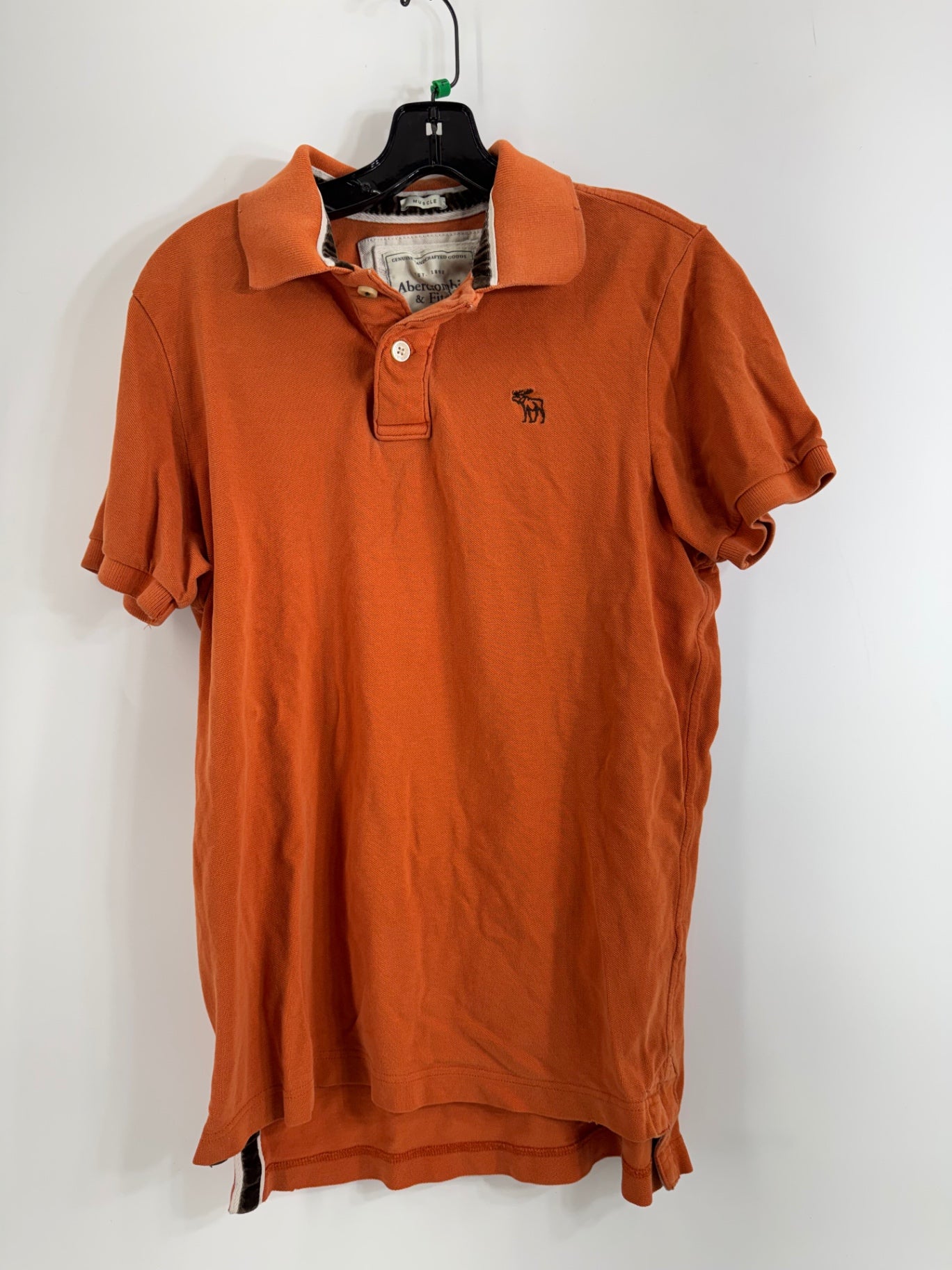 Abercrombie & Fitch Light Orange Polo Shirt