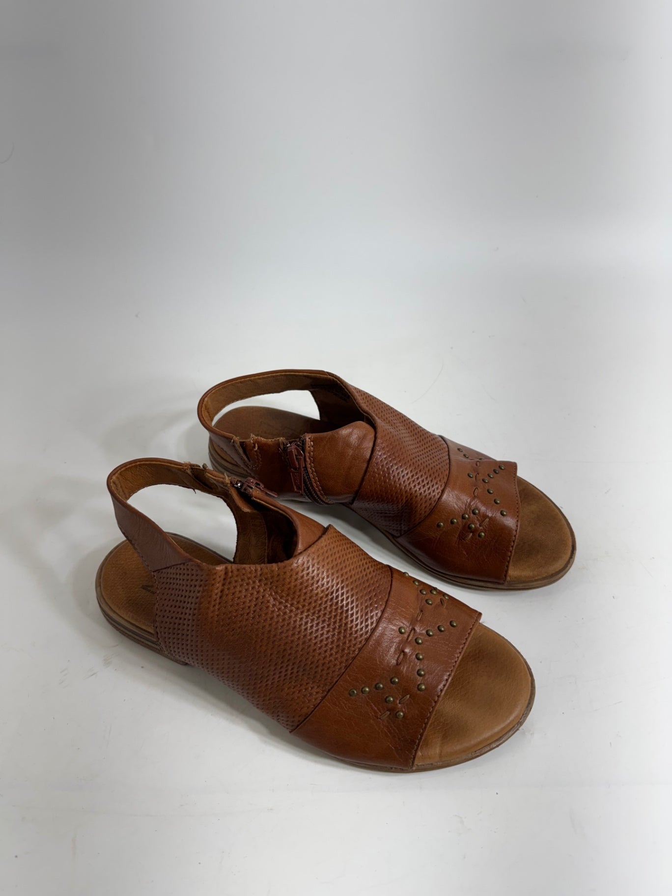 Miz Mooz NYC Leather Zip Sandals