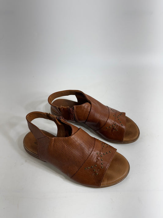 Miz Mooz NYC Leather Zip Sandals