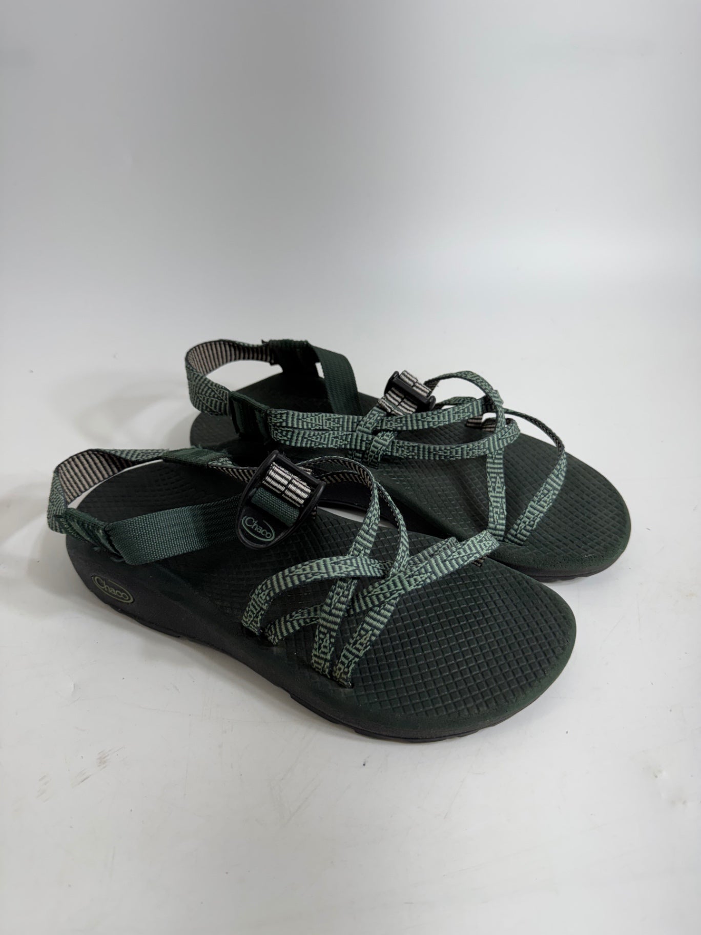 Chaco Green Strap Sandals
