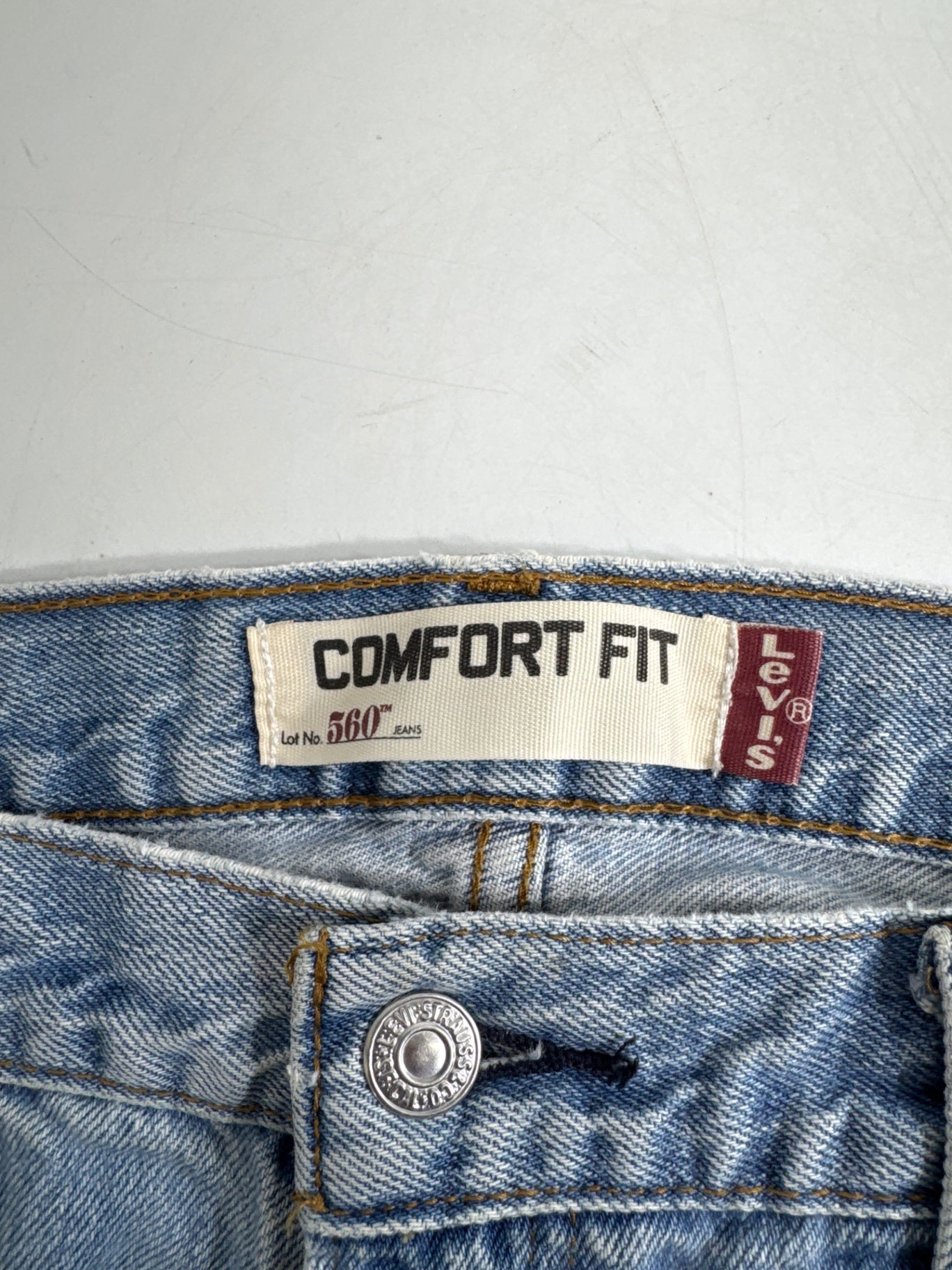 Levis Bootcut Jeans Light Wash Denim