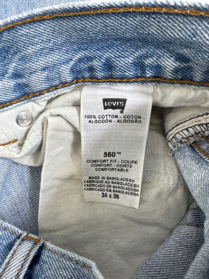 Levis Bootcut Jeans Light Wash Denim