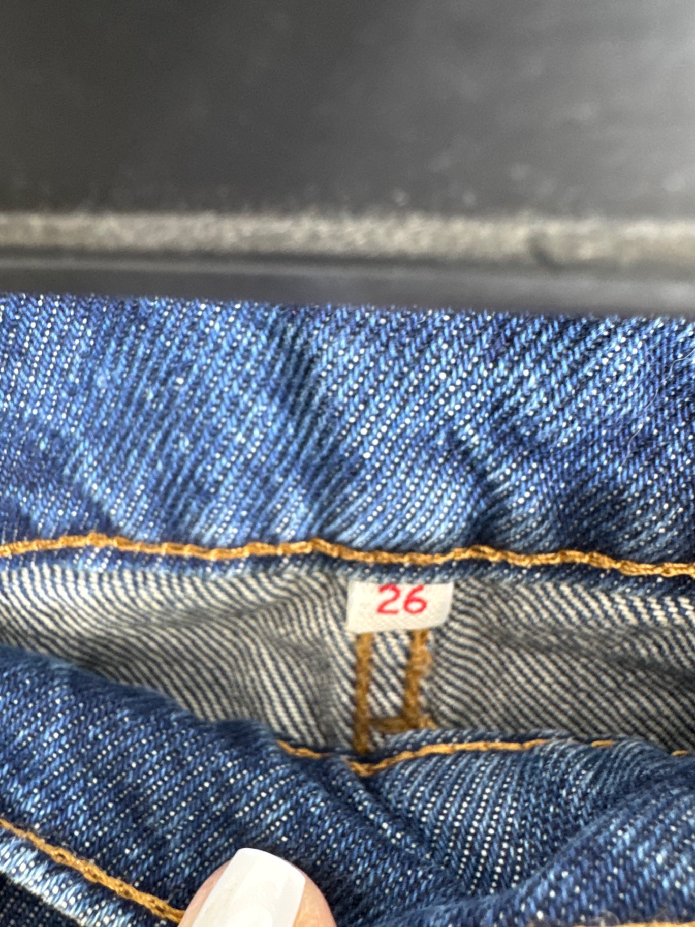 Levis Denim Mini Skirt