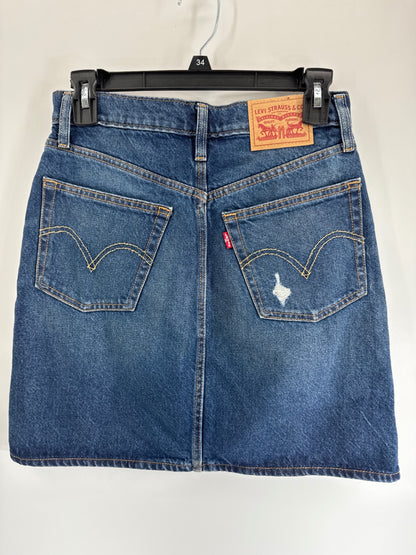 Levis Denim Mini Skirt