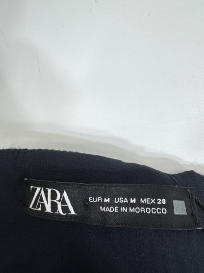 Zara Black Cutout Spaghetti Strap Dress