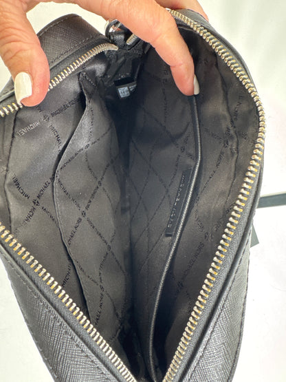 Michael Kors Black Chain Accent Small Crossbody