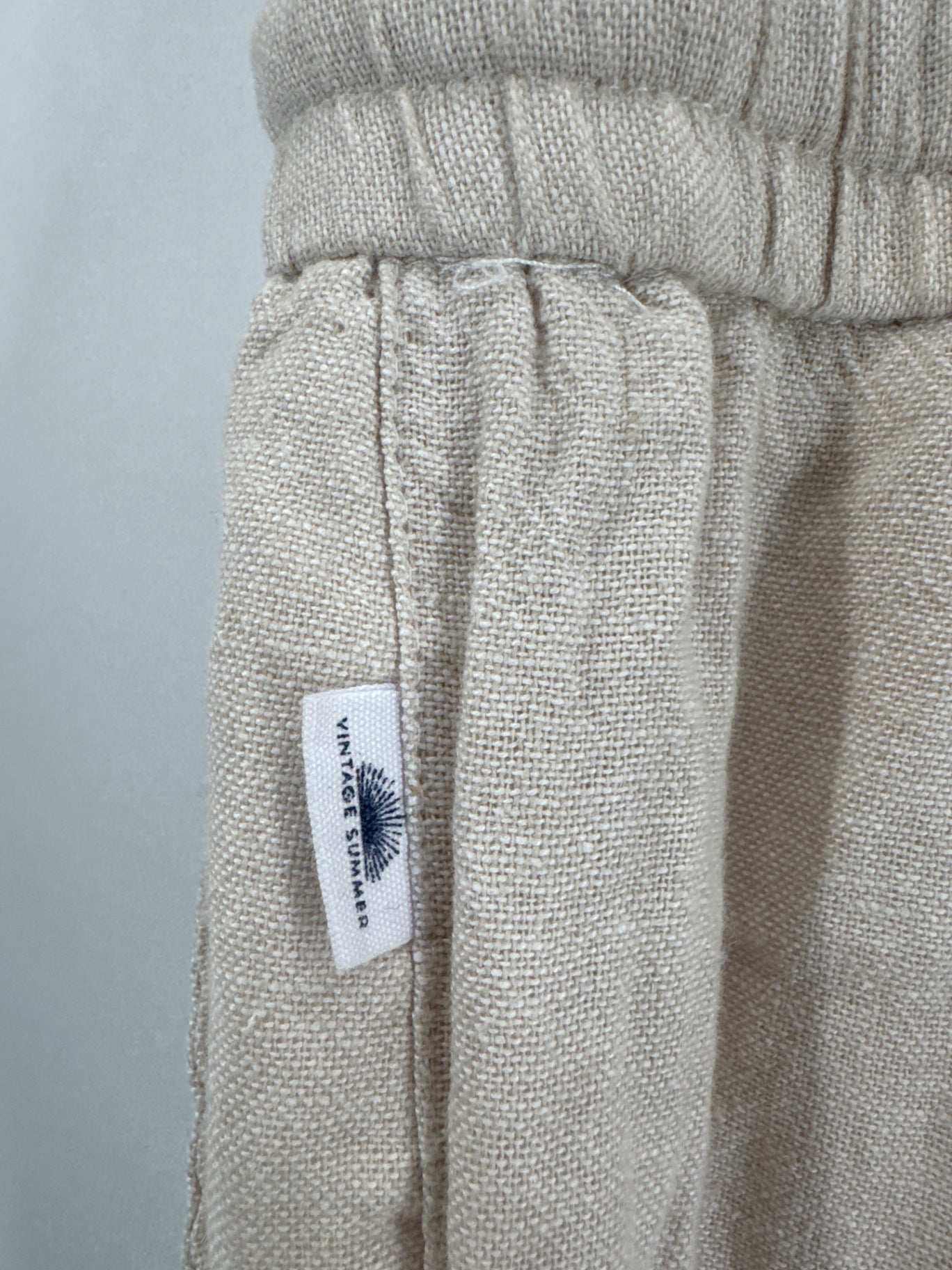 Vintage Summer Linen Pants