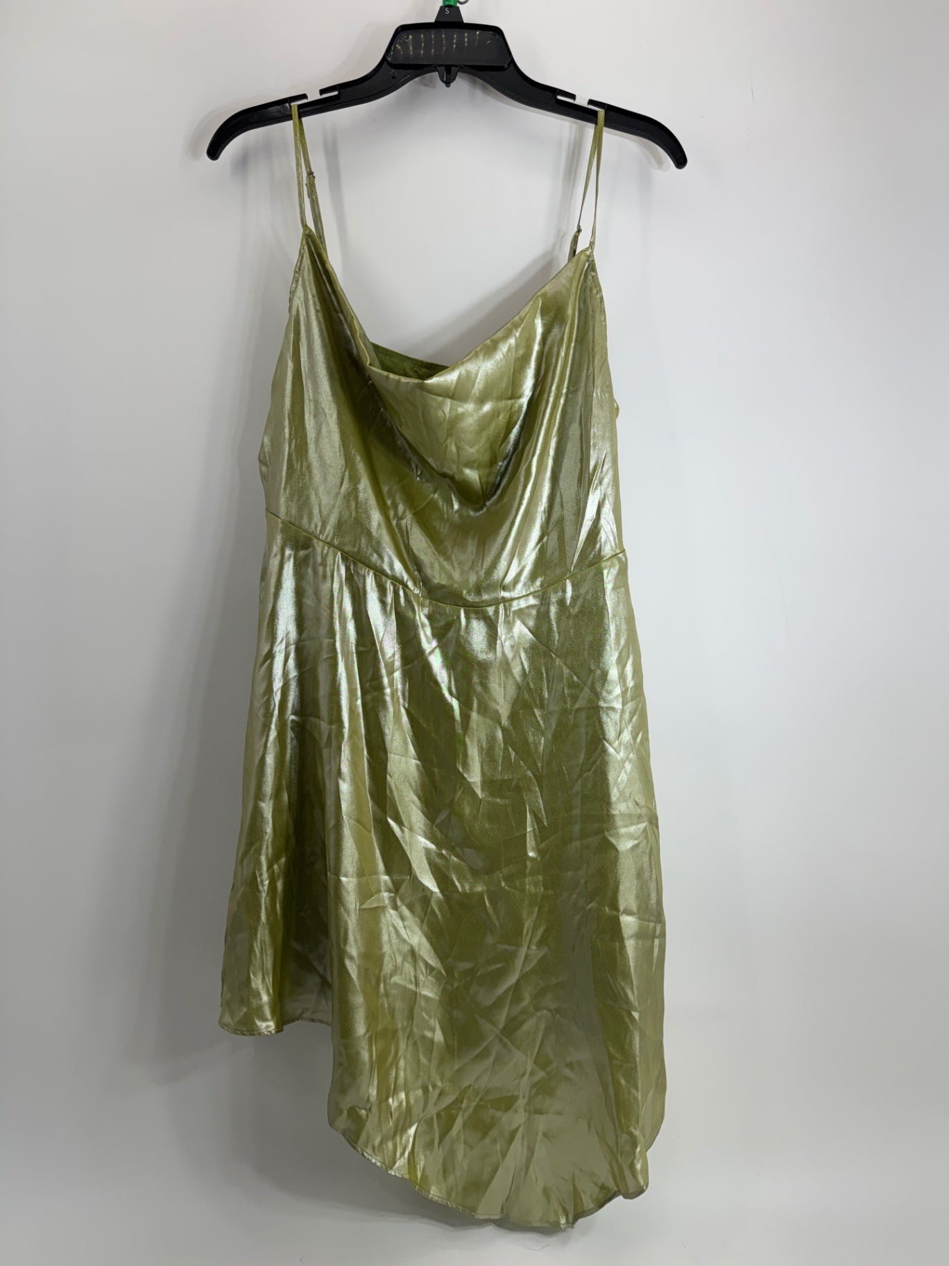 Urban Outfitters Lime Green Asymmetrical Dress