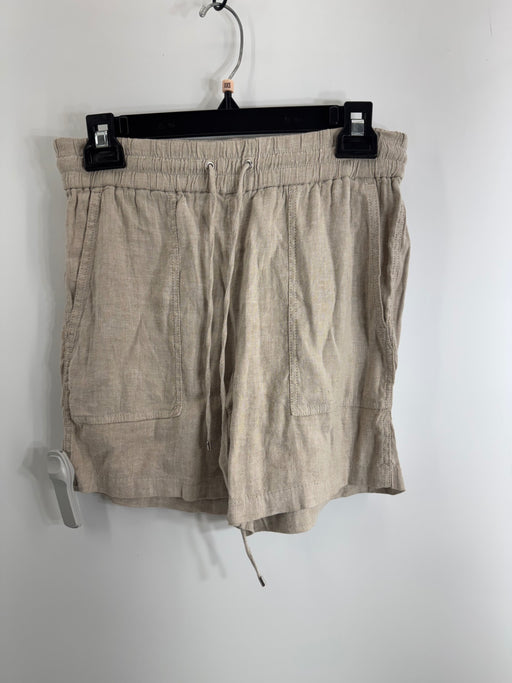Theory Beige Linen Shorts