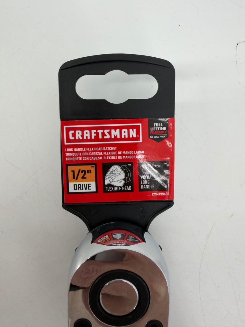 Craftsman CMMT99430 1/2" drive flex-head ratchet