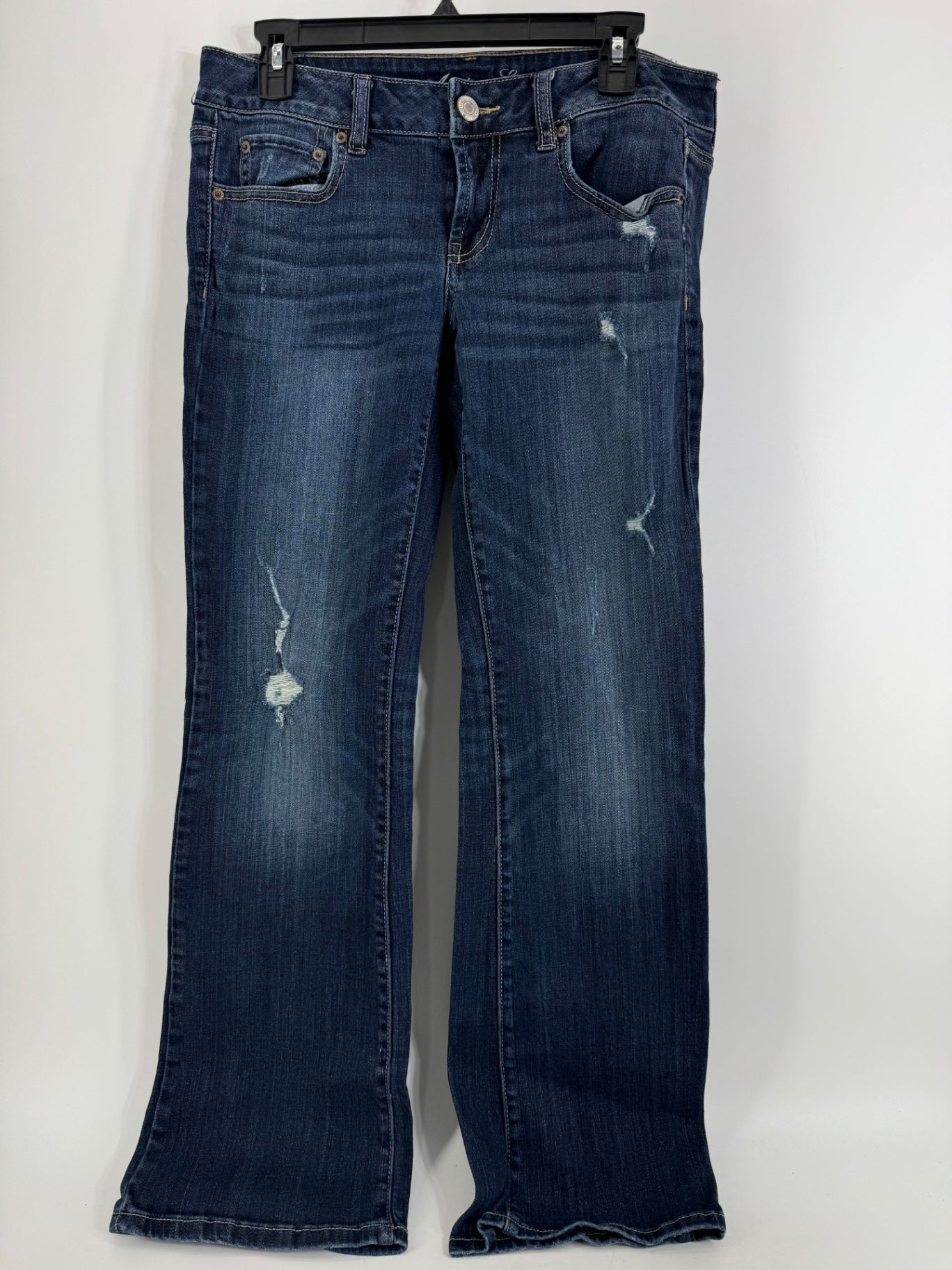 American Eagle Dark Blue Stretch Pants