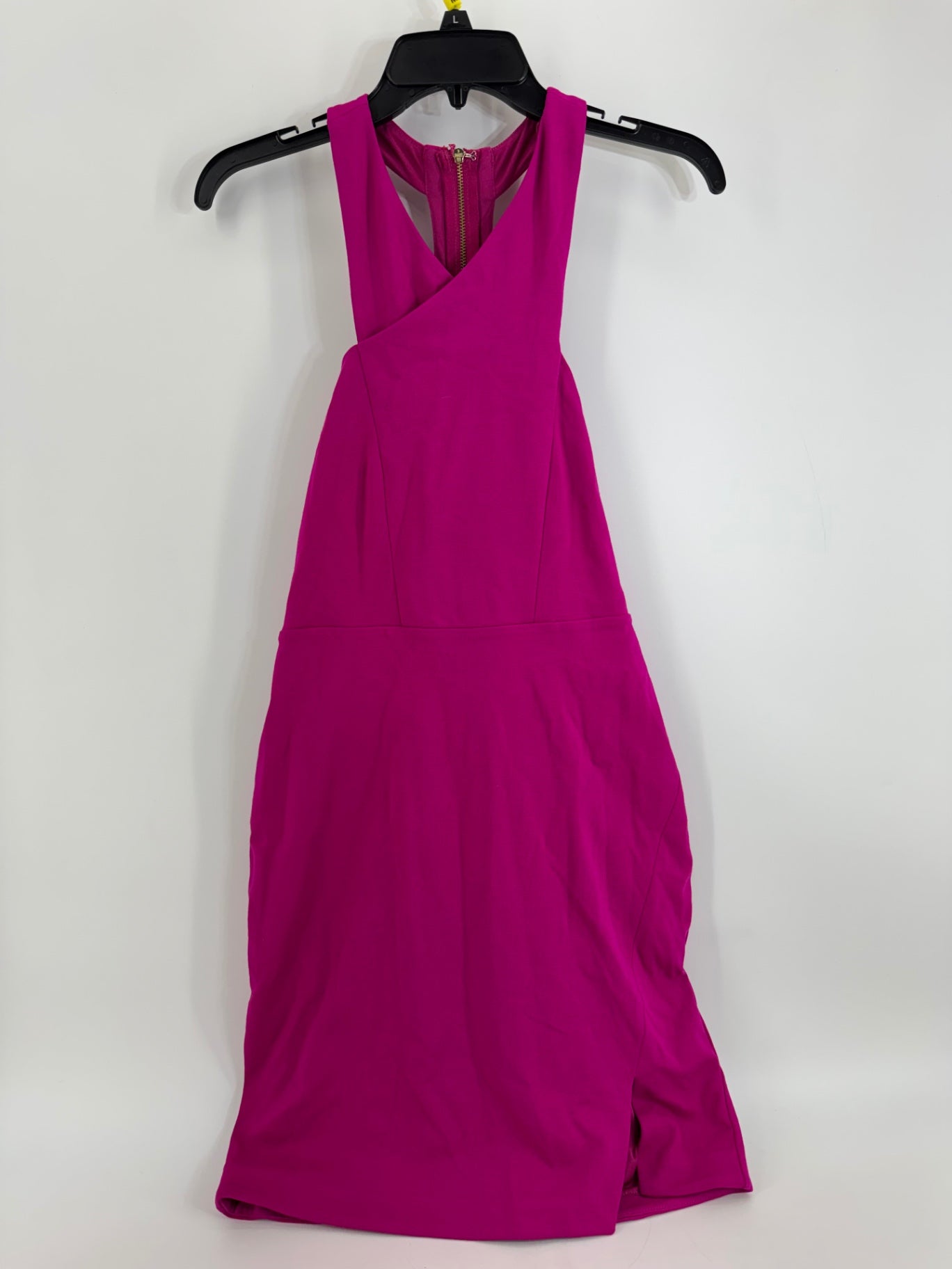 Express Magenta Halter Neck Dress