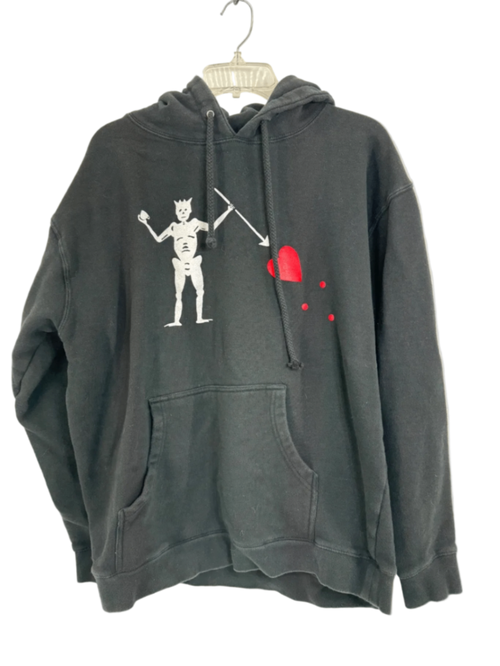 Black Rifle Coffee Company Pullover Hoodie Blackbeards Delight Skeleton Size Lg