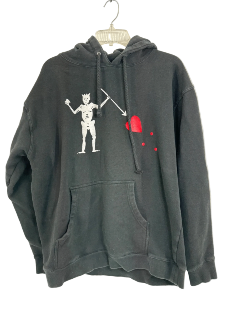 Black Rifle Coffee Company Pullover Hoodie Blackbeards Delight Skeleton Size Lg