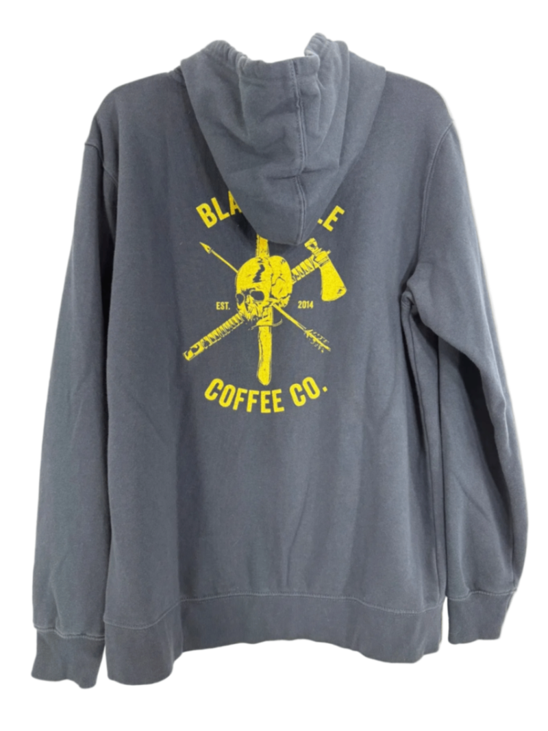 Black Rifle Coffee Company Navy/Yellow Hoodie Size Lg