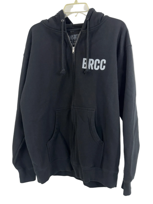 Black Rifle Coffee Company Classic Logo Full Zip Hoodie Size Lg