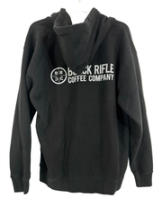 Black Rifle Coffee Company Classic Logo Full Zip Hoodie Size Lg