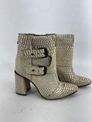 Freebird  - Joey Cream Ankle Boots Size 9