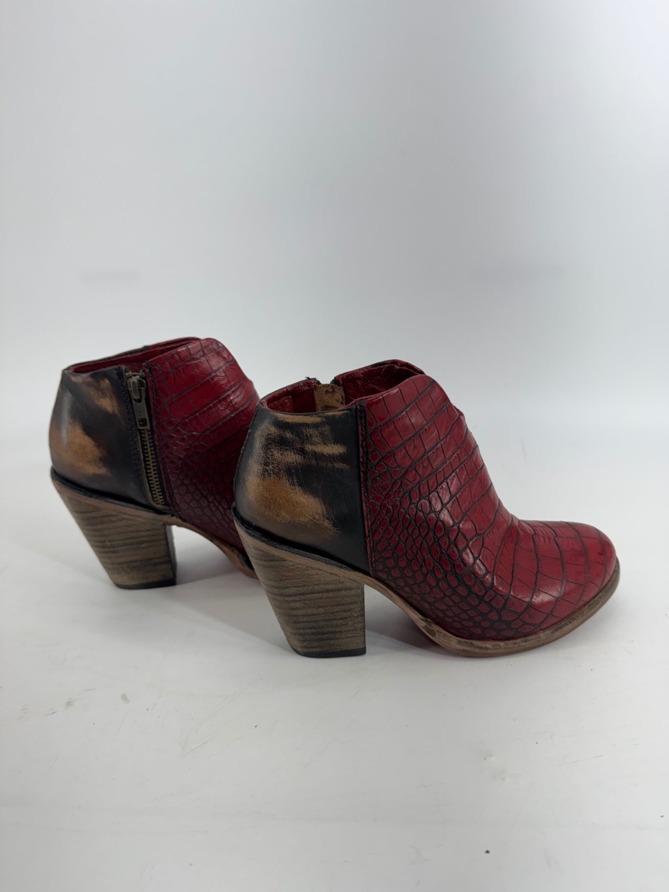 Freebird - Freebird by Steven Detroit Ankle Boots Two Tone Size 8