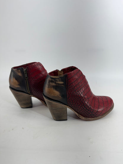 Freebird - Freebird by Steven Detroit Ankle Boots Two Tone Size 8