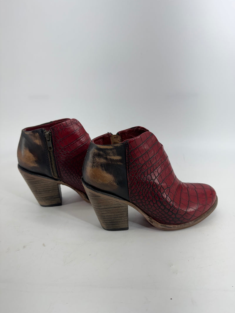 Freebird - Freebird by Steven Detroit Ankle Boots Two Tone Size 8