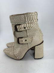 Freebird  - Joey Cream Ankle Boots Size 9